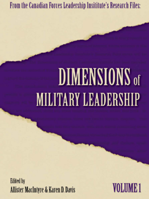 cover image of Dimensions of Military Leadership